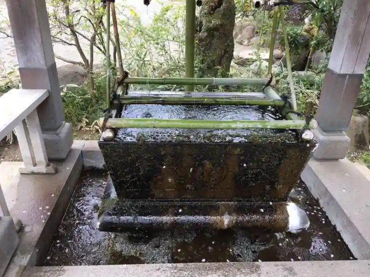達磨寺の手水舎