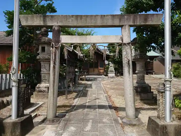 神明社(高台寺町)の鳥居