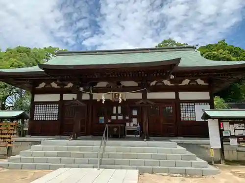 饒津神社の本殿