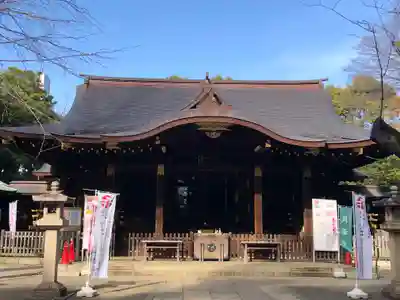 渋谷氷川神社の本殿・本堂
