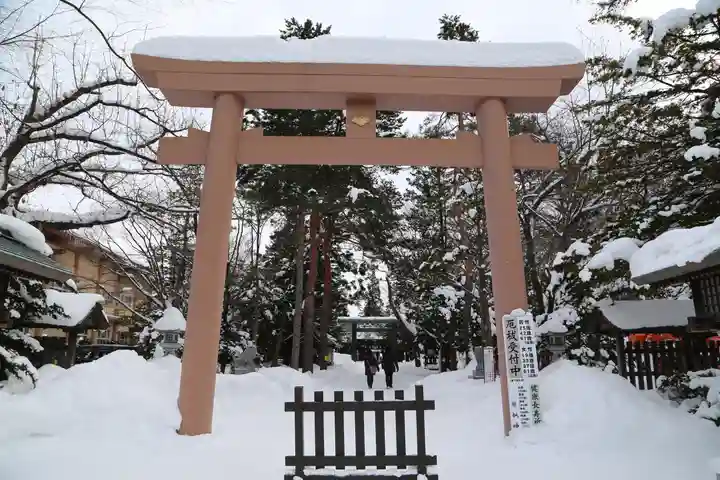 琴似神社の鳥居