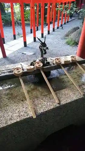 來宮神社の手水舎