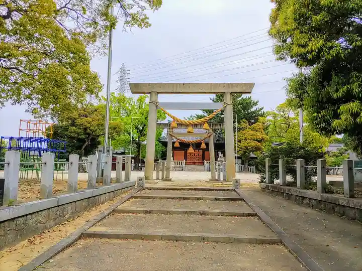 神明社(荒子神明社)の鳥居