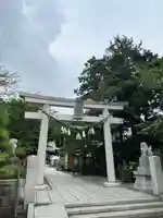 鎮守氷川神社の鳥居