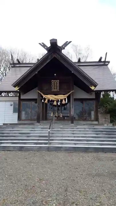 奈井江神社の本殿・本堂