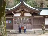 足助神社の本殿・本堂