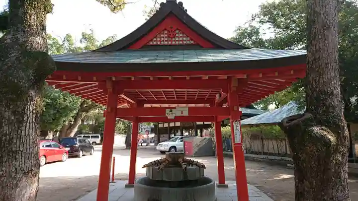 長田神社の手水舎