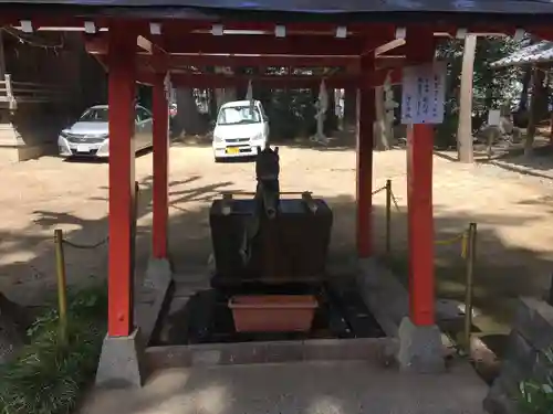 開運招福 飯玉神社の手水