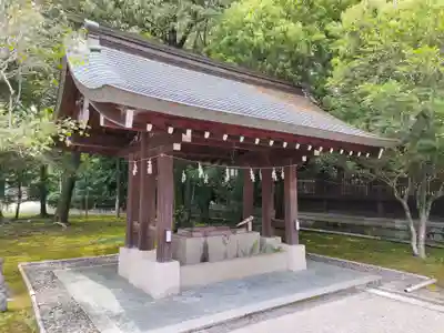 竈山神社の手水舎