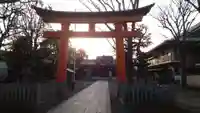 旗岡八幡神社の鳥居