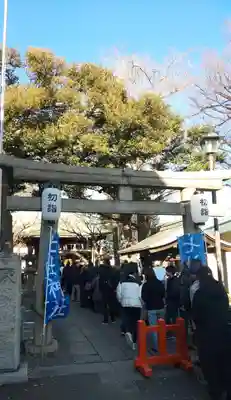七社神社の初詣