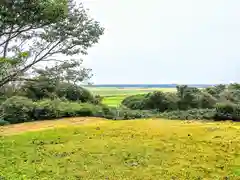 谷地頭神社の景色