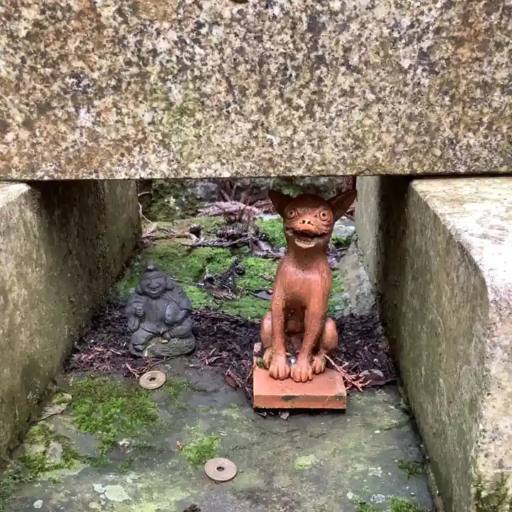 恵那神社の狛犬