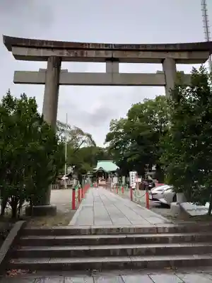城山八幡宮の鳥居