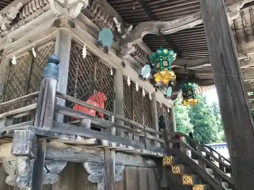 馬見岡綿向神社の本殿