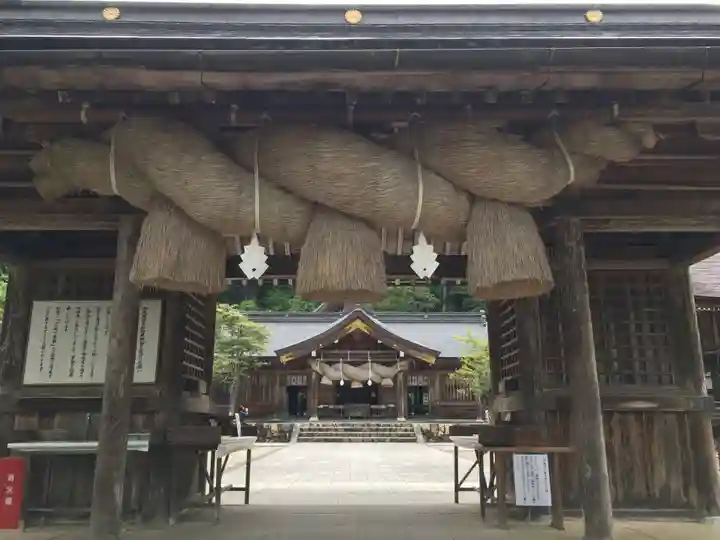 熊野大社の山門・神門