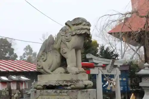 大鏑神社の狛犬