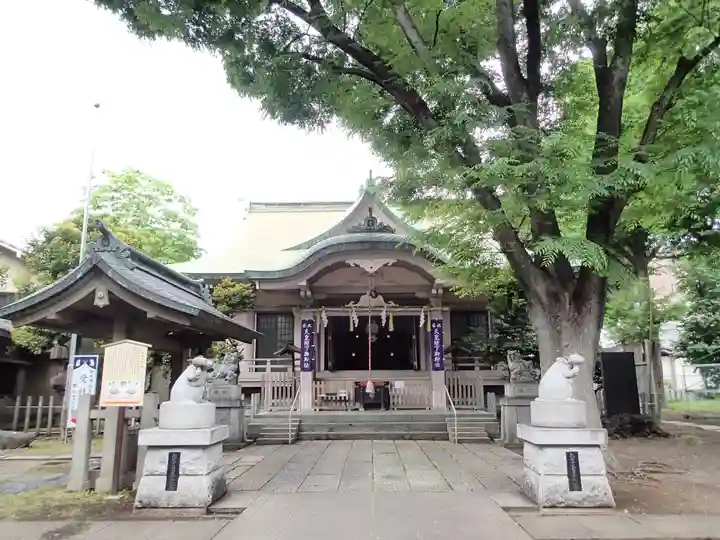 戸部杉山神社の本殿・本堂