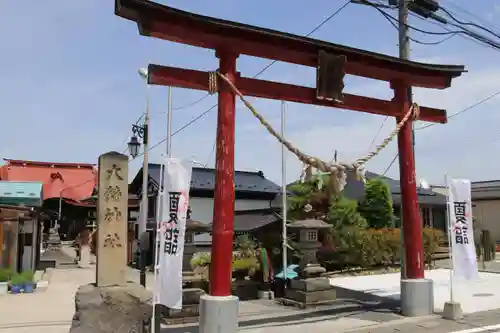 大鏑神社の鳥居