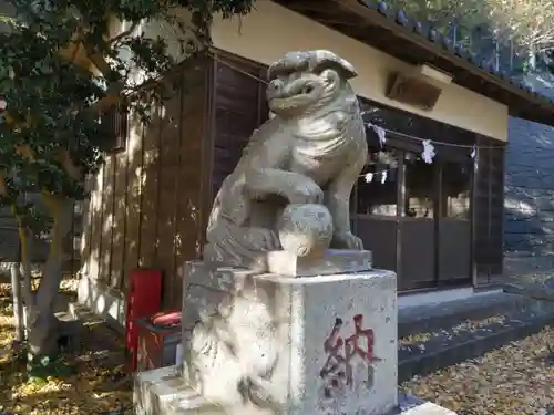 久木神社の狛犬