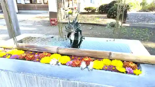 (下館)羽黒神社の手水舎