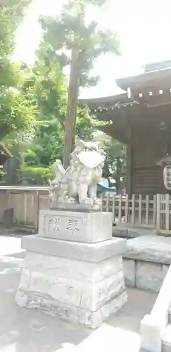 お三の宮日枝神社の狛犬