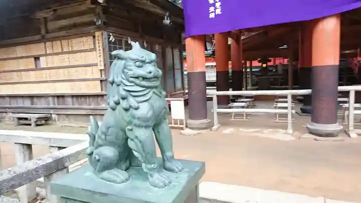 丹生都比売神社の狛犬