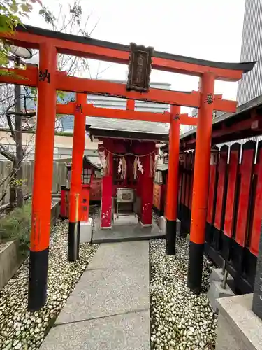 綱敷天神社御旅社の鳥居