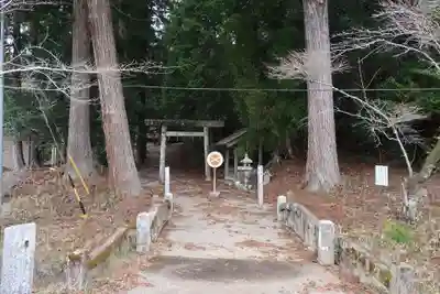 熊野神社の鳥居