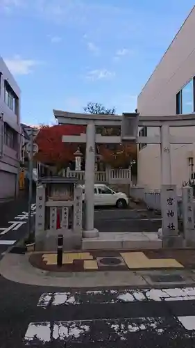 一宮神社の鳥居