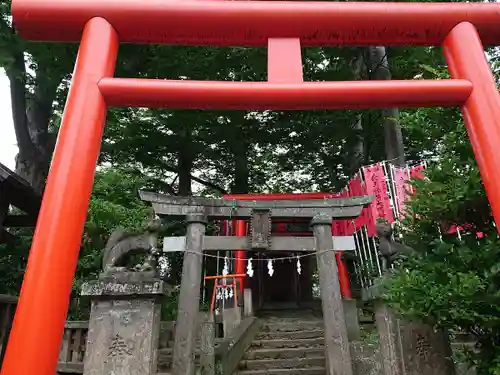 安積國造神社の鳥居