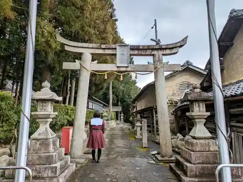 栩原神社の鳥居