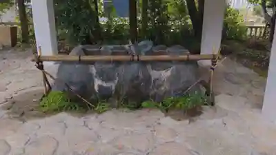 笠原神明宮の手水舎