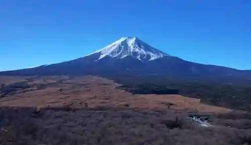 北口本宮冨士浅間神社の景色