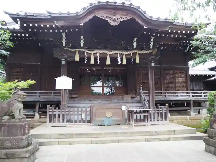白山神社の本殿・本堂