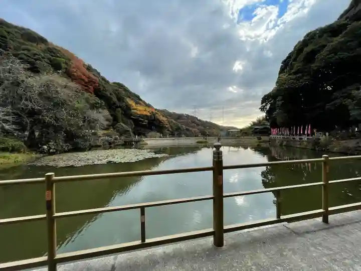 平山観音院の景色