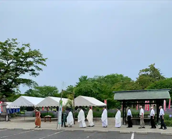 櫻岡大神宮のお祭り
