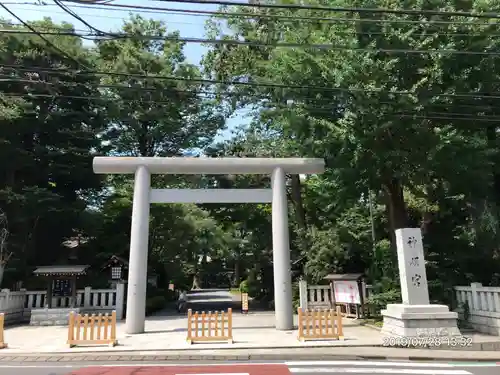 阿佐ヶ谷神明宮の鳥居