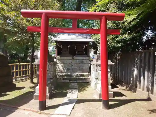 鎧神社の鳥居