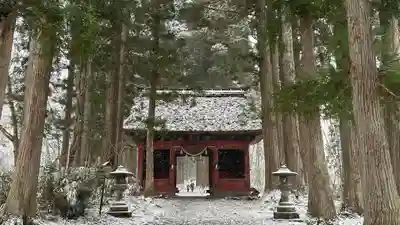 戸隠神社奥社の山門・神門