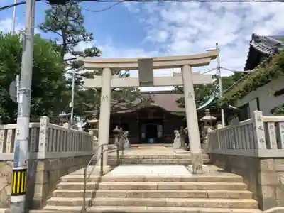 舞子六神社/まいこむの宮の鳥居