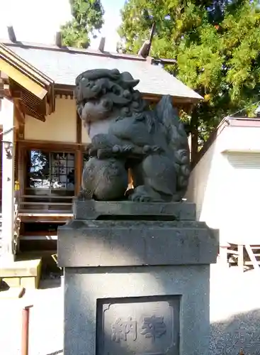 意冨比神社の狛犬