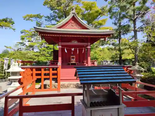 旗上弁財天社の本殿・本堂