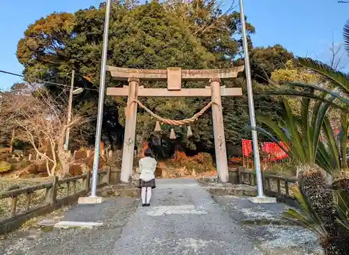 稲荷社の鳥居