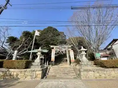 周防國総社宮 佐波神社の鳥居