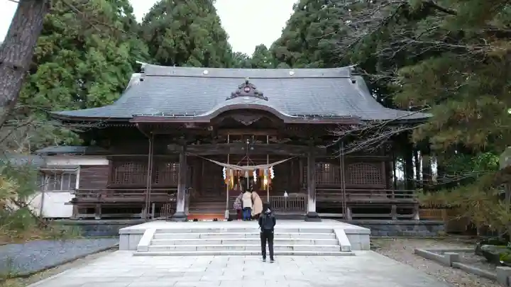 彌高神社の本殿・本堂