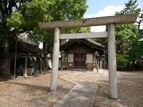 稲荷神社（柴田稲荷神社）の鳥居