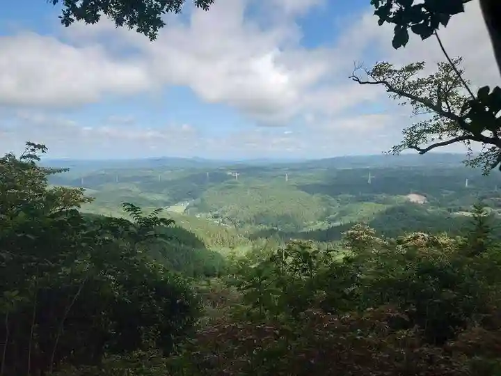 御岩神社の景色