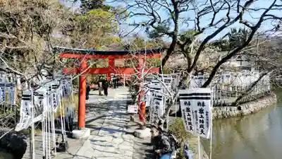 旗上弁財天社の鳥居