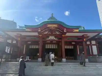 日枝神社の本殿・本堂